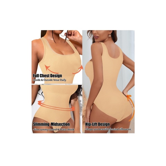 Women Shapewear Bodysuit Waist Trainer Size Medium - Picture 6 of 7